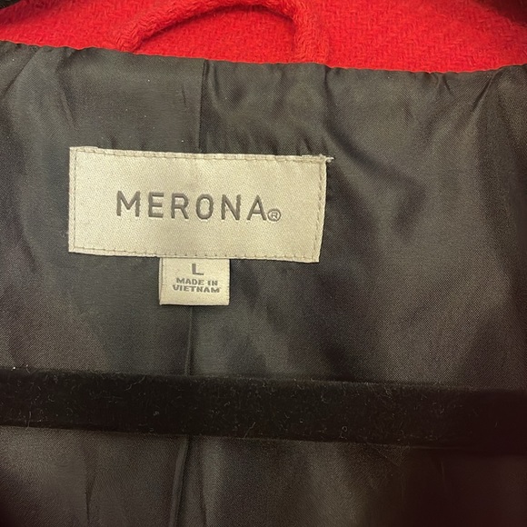 Red Wool jacket - Picture 3 of 5